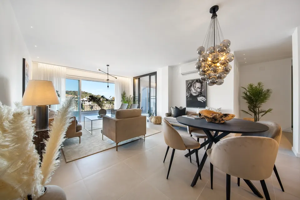 Open plan living and dining, Mila Homes · 2024 · shoot 3