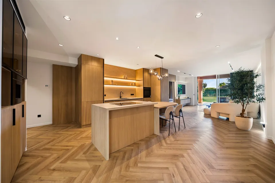 Open plan living and dining, Mila Homes · 2025 · shoot 7